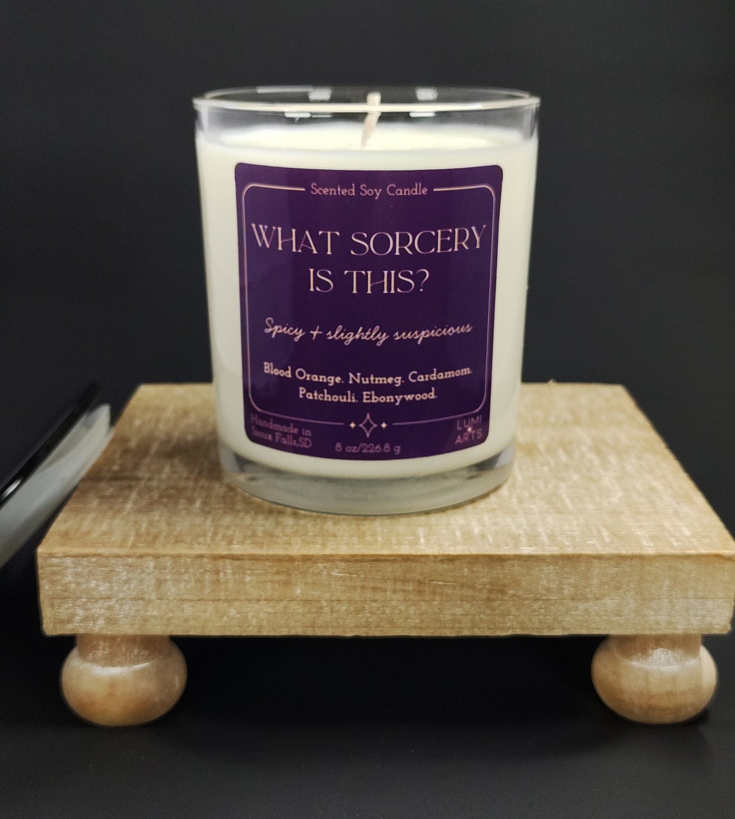 What Sorcery is this? - cozy, spicy, scented candle