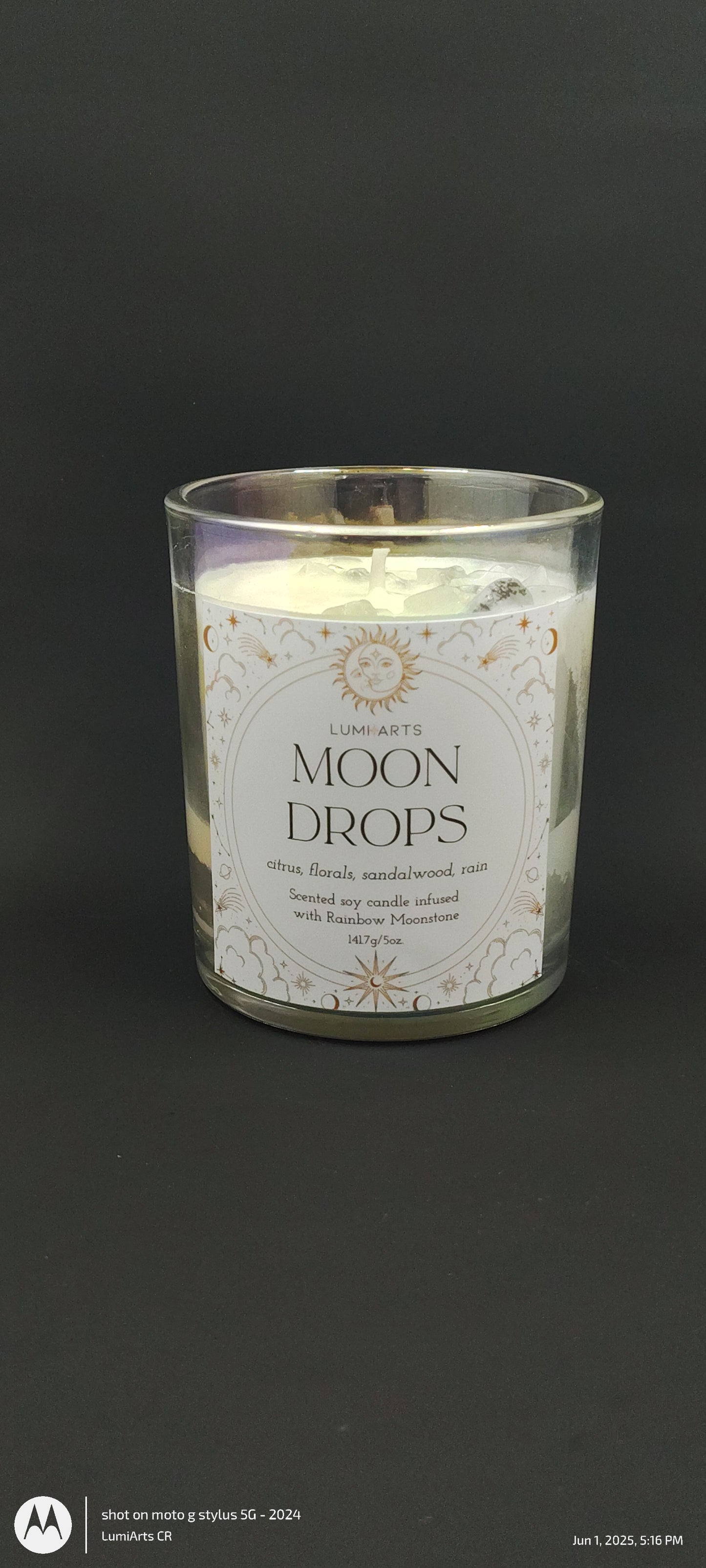 Moon Drops Scented Candle