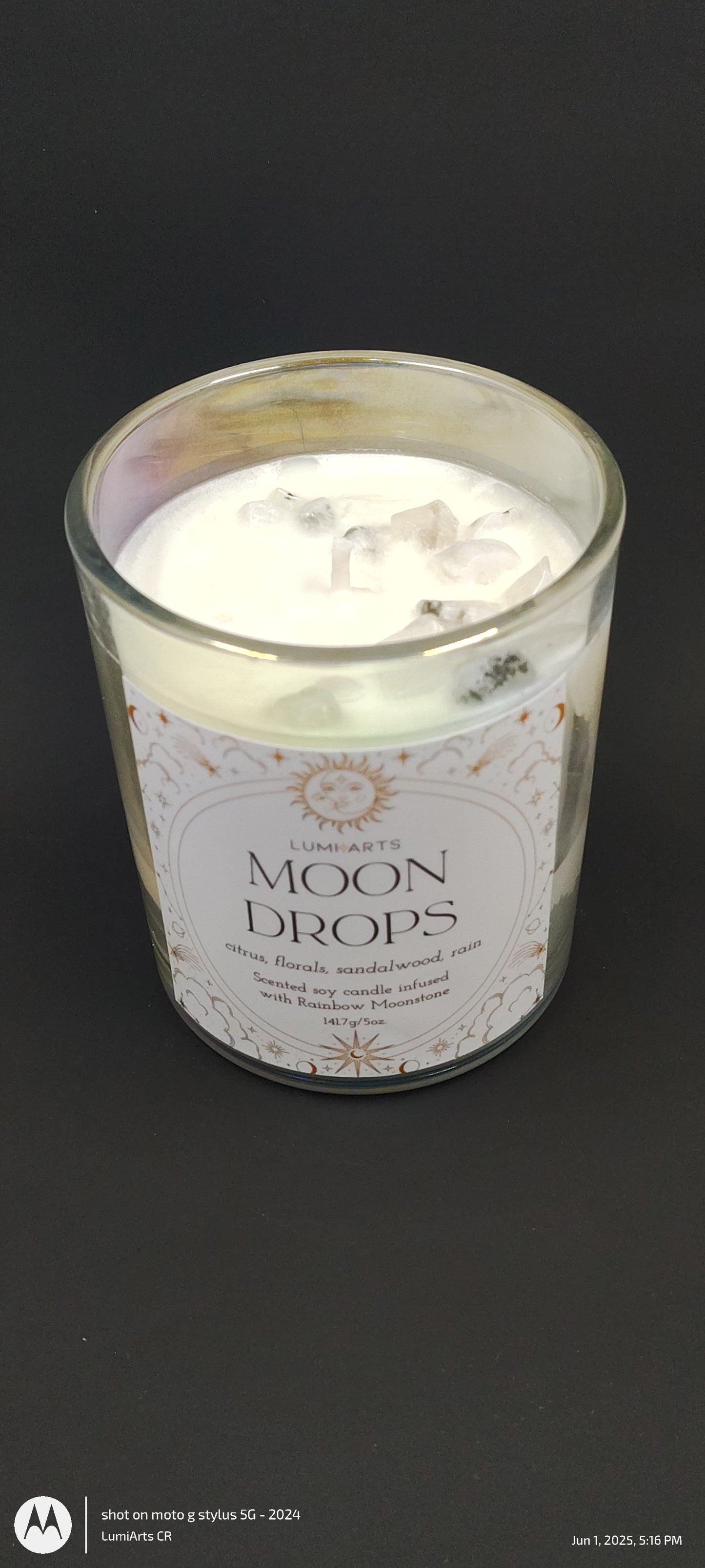 Moon Drops Scented Candle