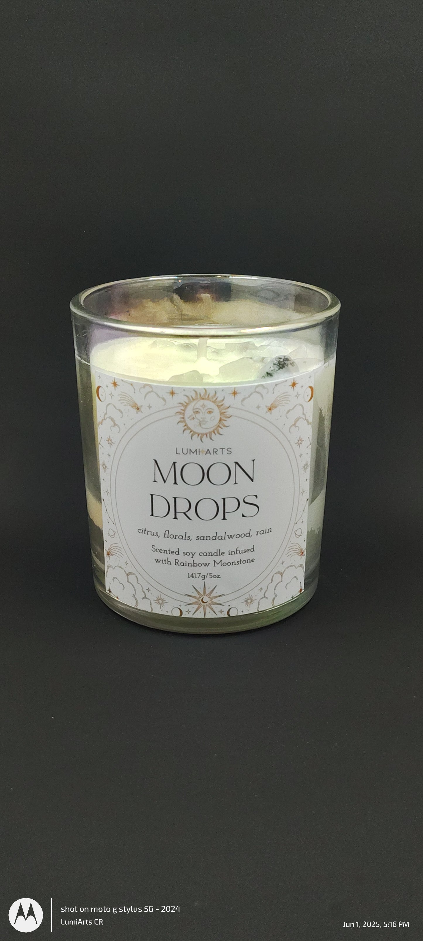 Moon Drops Scented Candle