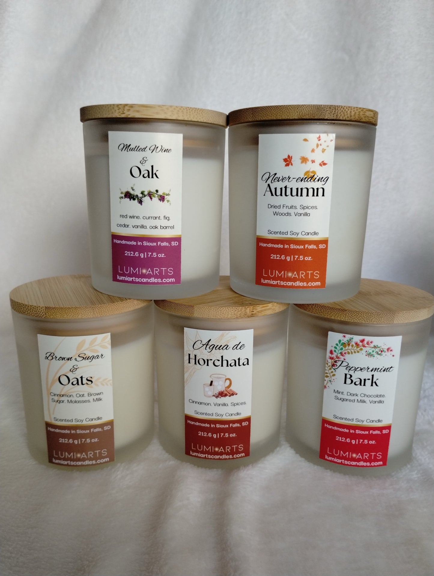 Agua de Horchata scented soy candle