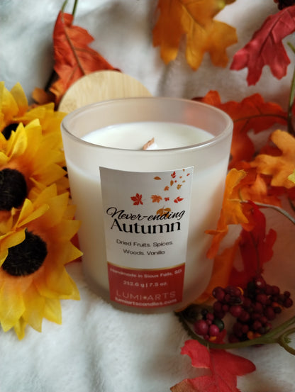 Never-ending Autumn soy scented candle