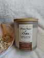 Brown Sugar & Oats scented soy candle