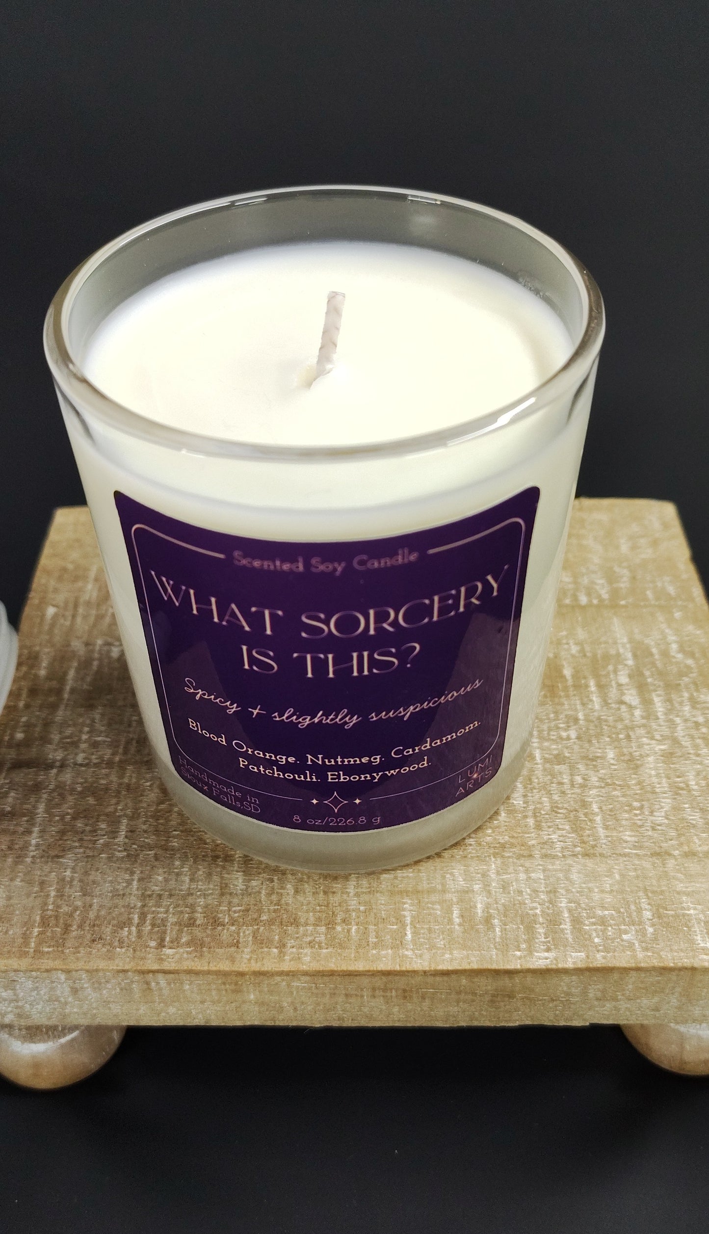What Sorcery is this? - cozy, spicy, scented candle